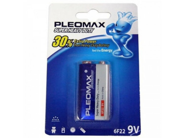 Эл.питания Pleomax 6F22 1BL Эл.питания Pleomax 6F22 1BL